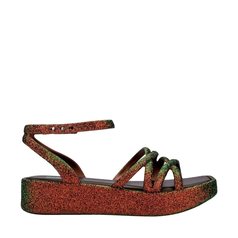 Sandalia melissa hot sale com glitter