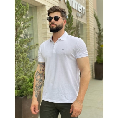 Camisa Polo Calvin Klein Lisa Com Ckj Bordada