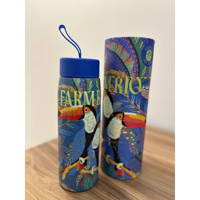 GARRAFA 750ML FARM Q SEDE TAPETE DE TUCA