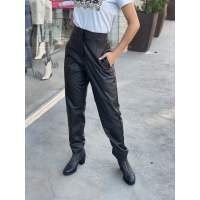 Calca Alpelo Legging De Pu Com Textura