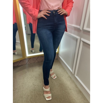 Calca L Seven Jeans Fem Cigarrete Alta Modeladora