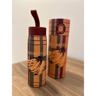 GARRAFA 500ML FARM Q SEDE SOFIA XADREZ
