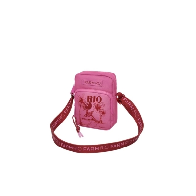 BOLSA FARM DA GEMA AMALFI VERMELHO