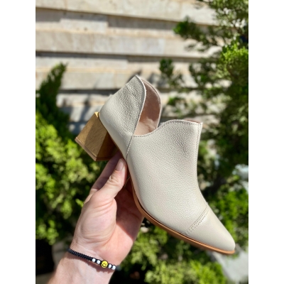 SANDALIA CIA CHIC FEM BICO FINO ABERTO LATERAL