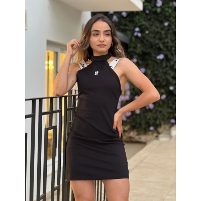 VESTIDO LANÇA PERFUME CURTO COM ELASTICO PERSONALIZADO