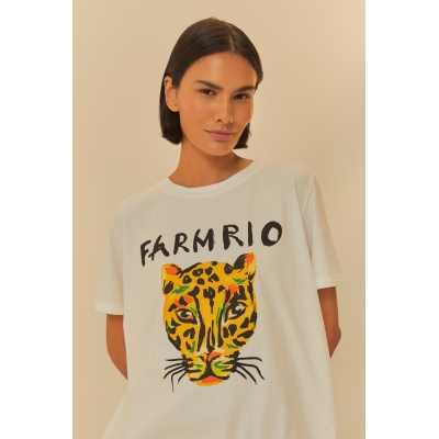 TSHIRT FARM FIT FARM RIO ONÇA