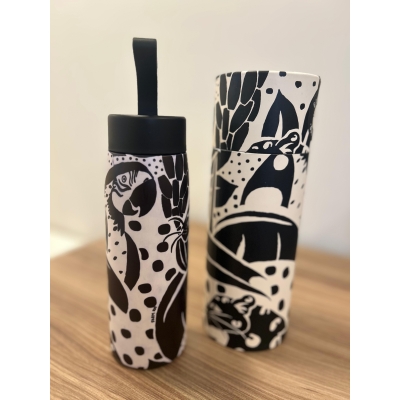 GARRAFA FARM QUE SEDE 500ML BICHOS NA FLORESTA